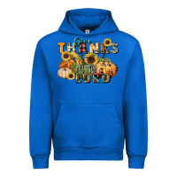 Cobalt give thanks to the lord Urban Hoodie - FaDigitalArtStudio