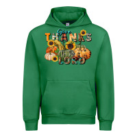 Emerald give thanks to the lord Urban Hoodie - FaDigitalArtStudio