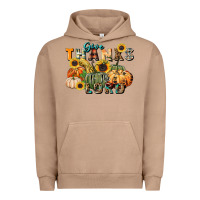 Pigment Burro give thanks to the lord Urban Hoodie - FaDigitalArtStudio
