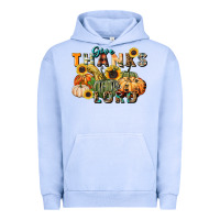 Pigment Grape Ice give thanks to the lord Urban Hoodie - FaDigitalArtStudio