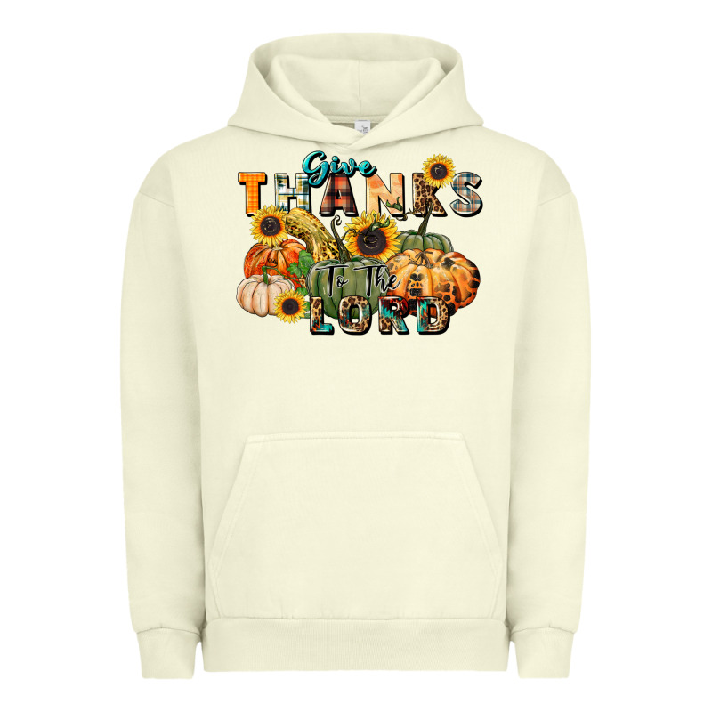 Give Thanks To The Lord Urban Hoodie by FaDigitalArtStudio | Teevron