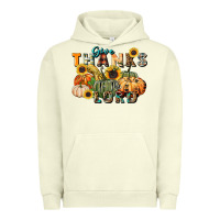 Pigment Pistachio give thanks to the lord Urban Hoodie - FaDigitalArtStudio