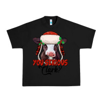Black you serious clark baby cow Urban Heavy Tee - Jasminsmagicworld