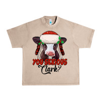 French Oak you serious clark baby cow Urban Heavy Tee - Jasminsmagicworld