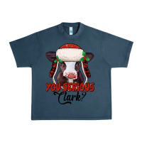 Midnight Navy you serious clark baby cow Urban Heavy Tee - Jasminsmagicworld