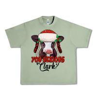 Oil Green you serious clark baby cow Urban Heavy Tee - Jasminsmagicworld