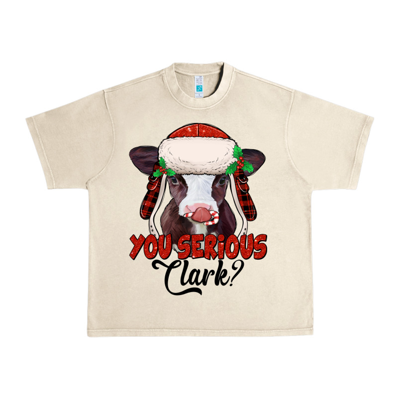 You Serious Clark Baby Cow Urban Heavy Tee by Jasminsmagicworld | Teevron