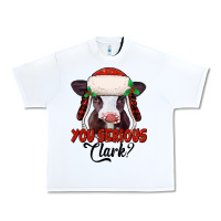 White you serious clark baby cow Urban Heavy Tee - Jasminsmagicworld