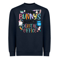 Navy every bunnys favorite dental office Heavyweight Sweatshirt - MaliasSmallBusiness