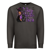 Smoke In a World Full of Princesses Be a Witch Premium Sweatshirt - texasbilliewilder