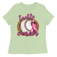 Matcha Tackle Cancer Baseball Ladies Tee - texasbilliewilder