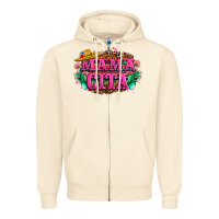 Sandshell vibrant fiesta typography Zipper Hoodie - LillyAllenDesigns