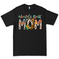 Black world is best mom Premium Tee - RacoonDesign