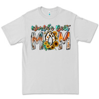 Dove Grey world is best mom Premium Tee - RacoonDesign