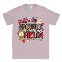 Lilac that's my brother on that field  baseball Classic Tee - MaliasSmallBusiness