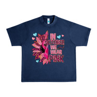 Navy In october we wear pink Urban Heavy Tee - NancyCooperArtShop