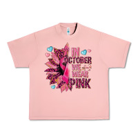 Salmon In october we wear pink Urban Heavy Tee - NancyCooperArtShop