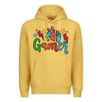Antique Gold gamer Premium Hoodie - JahusDesignShop