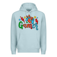 Blue Mist gamer Premium Hoodie - JahusDesignShop