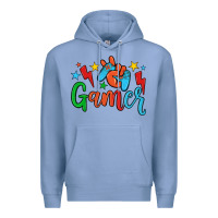 Colony Blue gamer Premium Hoodie - JahusDesignShop
