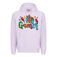 Lilac gamer Premium Hoodie - JahusDesignShop