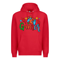 Red gamer Premium Hoodie - JahusDesignShop