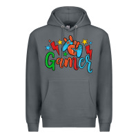 Rock gamer Premium Hoodie - JahusDesignShop