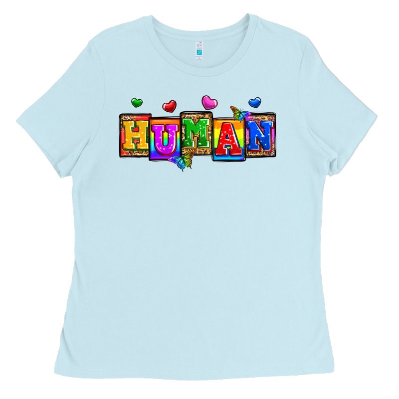 Pride Human Ladies Tee by Zillion Design Studio | Teevron