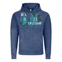 Vintage Denim it's freezin' season Vintage Hoodie - AdoDesignShop