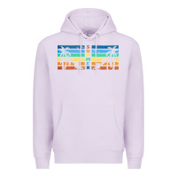 Lilac retro summer Premium Hoodie - TumblerDesignByShophia