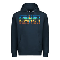 Navy retro summer Premium Hoodie - TumblerDesignByShophia