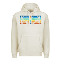 Oatmeal Heather retro summer Premium Hoodie - TumblerDesignByShophia