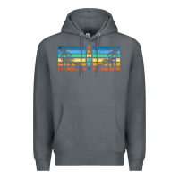 Rock retro summer Premium Hoodie - TumblerDesignByShophia