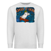 Oatmeal Heather Creep It Real Premium Sweatshirt - texasbilliewilder