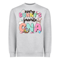 Heather Grey every bunnys favorite cna Heavyweight Sweatshirt - MaliasSmallBusiness