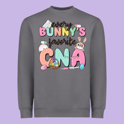 Every Bunnys Favorite Cna Heavyweight Sweatshirt Designed By Maliassmallbusiness