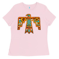Bubblegum Pink thunderbird Ladies Tee - JahusDesignShop