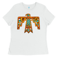 White thunderbird Ladies Tee - JahusDesignShop
