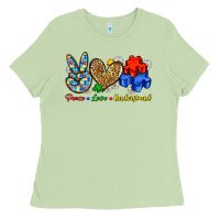 Matcha peace love understand Ladies Tee - Zillion Design Studio