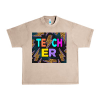 French Oak Teacher Day Urban Heavy Tee - LillyAllenDesigns