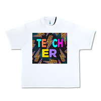 White Teacher Day Urban Heavy Tee - LillyAllenDesigns