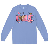 Colony Blue love valentines day Long Sleeve Tee - MaliasSmallBusiness