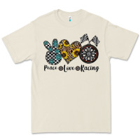 Bone peace love racing Premium Tee - CowhideDigitalArt