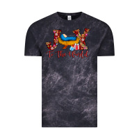 Cloud Black joy to the world Vintage Tee - AdoDesignShop
