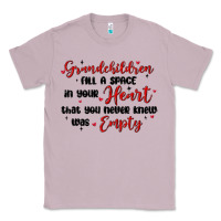 Lilac grandchildren fill a space in your heart Classic Tee - MaliasSmallBusiness