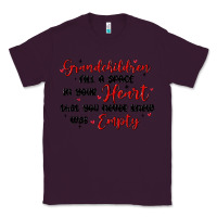 Plum grandchildren fill a space in your heart Classic Tee - MaliasSmallBusiness