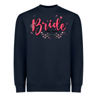 Navy bride Heavyweight Sweatshirt - MaliasSmallBusiness