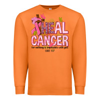 Carrot heal cancer for nothing is impossible with god Premium Sweatshirt - NancyCooperArtShop