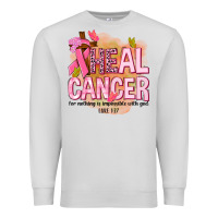 Dove Grey heal cancer for nothing is impossible with god Premium Sweatshirt - NancyCooperArtShop