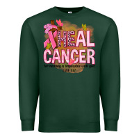 Sports Green heal cancer for nothing is impossible with god Premium Sweatshirt - NancyCooperArtShop